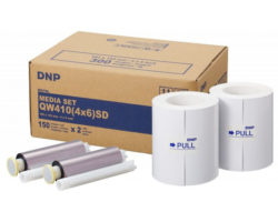 DNP Mediaset QW410 10x15 für 2x150 Prints SD