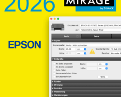 Mirage 2026 - 17" Zoll Edition für Epson