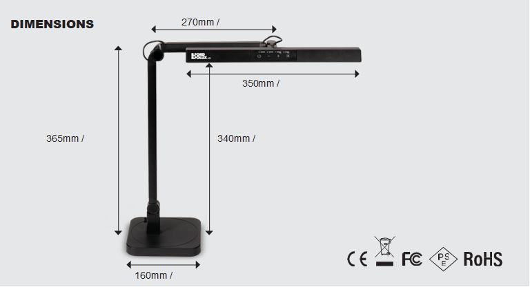 Ilford Ilfolux Color Viewing Lamp – Bild 2