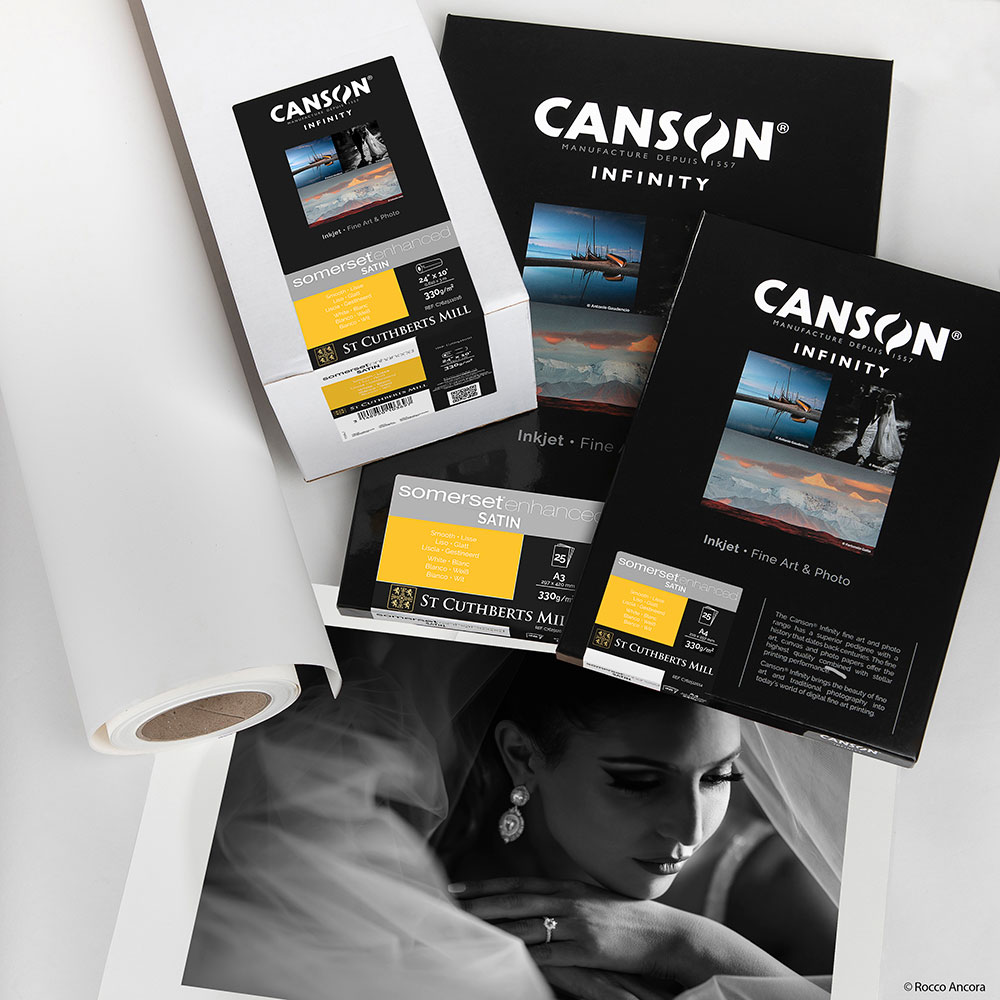 Canson Somerset Enhanced Velvet White 330g